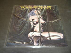【中古LP】WILDCAT「LOVE ATTACK」【ROADRUNNER/ジャケ難/80年代メタル/80s metal/ジャーマン/MAGGIE'S MADNESS/再生確認済】