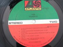 Y 13-32 LP レコード ATLANTIC イエス こわれもの YES FRAGILE 全10曲 SD-7211 ロック_画像4