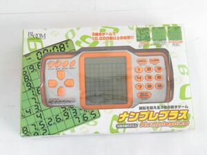 AB 3-2 美品 BLOOM 携帯ゲーム機 ナンプレプラス 三種ゲーム ナンプレ ナンバーヒット シーキングザマイン 動作確認済