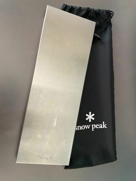 snow peak/ スノーピーク　IGT ステンレストレー　収納袋付