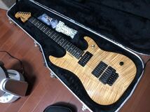 Washburn N4 世界限定100本 ヌーノ 直筆サイン入り メイプルトップ エレキギター ワッシュバーン_画像5