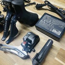 【美品・動作確認】 アルテグラ 6770系 2x10s SHIMANO ULTEGRA Di2 電動コンポ フルセット シマノ ST FD RD 11s化可能 バッテリー 充電器付_画像3