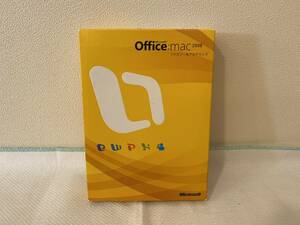 ★☆マイクロソフト Microsoft Office:mac 2008 オフィス マック ファミリー＆アカデミック 中古品☆★