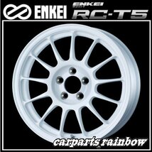 ★ENKEI/エンケイ ENKEI Sport エンケイスポーツ RC-T5 16×7.0J/7J 4/100 +32 ★White/ホワイト★新品 2本価格★_画像1