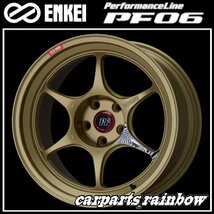 ★送料無料★ENKEI/エンケイ PerformanceLine PF06 18×9.5J 5/114.3 +40★Gold/ゴールド★新品 4本価格★_画像1