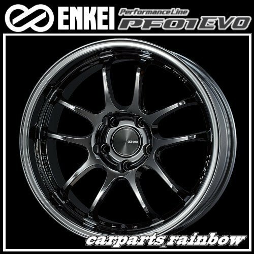 ★ENKEI/エンケイ PerformanceLine PF01EVO 18&#215;9.0J/9J 5/114.3 +25★SBK★新品 1本価格★