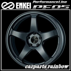 ★ENKEI/エンケイ PerformanceLine PF05 17×9.0J/9J 5/100 +40★MatteDarkGunmetallic/ガンメタ★新品 2本価格★