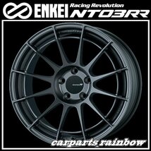 ★ENKEI/エンケイ RacingRevolution NT03RR 18×8.0J/8J 5/114.3 +45 ★MatteDarkGunmetalic/マットダークガンメタ★新品 1本価格★_画像1