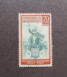 MOZAMBIQUE COMPANY 　　SCカタログ＃205　　70c　　未使用　　中古品