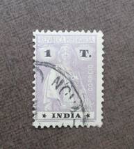 PORTUGUESE INDIA　　SCカタログ＃375T　　1t　　使用済　　中古品_画像1