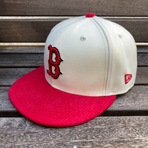 USA正規品 【7.1/4】 Newera ニューエラ BOS Redsox ボストン レッドソックス 99オールスターゲーム限定 コーデュロイ 赤 59FIFTY (4-10)_画像6