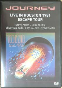 レア 洋楽DVD JOURNEY Live In Houston 1981★Escape Tour ジャーニー ライブインヒューストン 