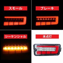 1円～ 売り切り LED シーケンシャル LEDテール テールランプ ハイゼットトラック ピクシストラック ジャンボ 前期後期 HT-21CL_画像2