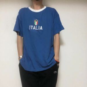 Italia刺繍Tシャツ