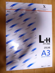 送料込★Fuji/富士/Xerox/ゼロックス/L-H/PPC用紙/A3/250枚　＠インクジェット/会社/コピー/印刷/凸版/オフィス/書類/会社