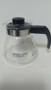 HARIO ハリオ耐熱ガラスポット NASSA2000ティー＆コーヒーポット1000ml