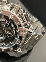 大特価人気　メンズ腕時計　オマージュデイトナ　カジュアルスポーツウォッチ　ステンレススチール　防水腕時計　フランクHR2143_画像10