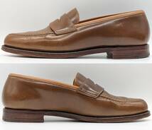 【美品】クロケット＆ジョーンズ コードバン ローファー マイン 6E【送料無料】ビームスF別注 CROCKETT&JONES BEAMSF MAINE 376 スリッポン_画像5