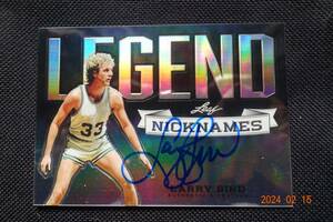 Larry Bird 2012-13 Leaf Metal Legend Nicknames #06/50