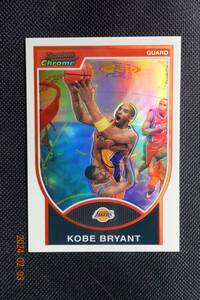 Kobe Bryant2007-08 Bowman Chrome No.24 Refractor #234/299