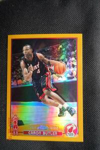 Caron Butler 2003-04 Topps Chrome No. 60 Gold Refractor #84/99