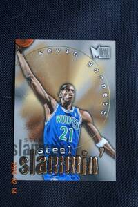 Kevin Garnett 1996-97 Fleer Metal Steel Slammin 4of10