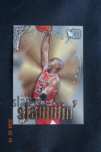 Michael Jordan 1996-97 Fleer Metal Steel Slammin 6of10