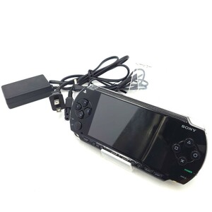 4A271B【通電 動作良好】ソニー PSP PSP-1000 ブラック 携帯ゲーム PlayStationPortble