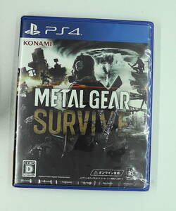PS4　新品未開封　送料無料　METARU　GEAR　SURVIVE