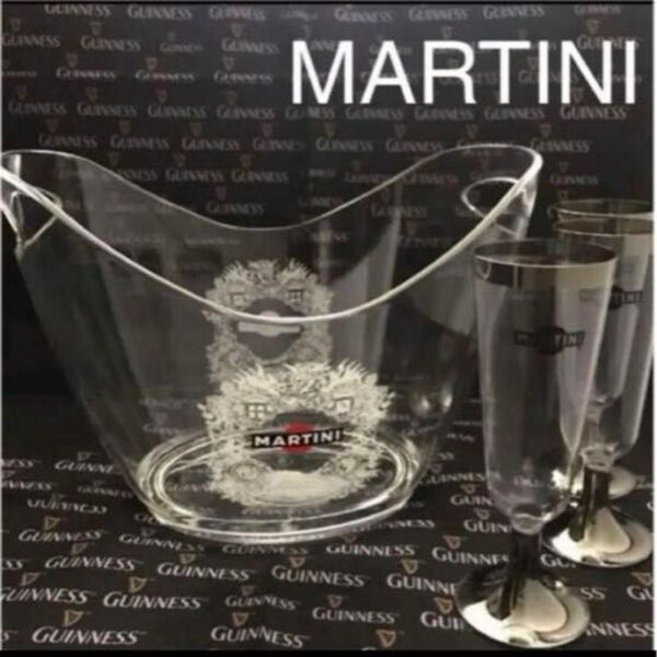 MARTINI マルティーニ アイスクーラー&フルートカップ