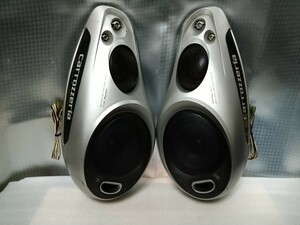 送料無料 カロッツェリア TS-X380 Bass-Reflex Type 4-Way Speaker System 置き型 ボックス型スピーカー 訳ありジャンク品 当時物