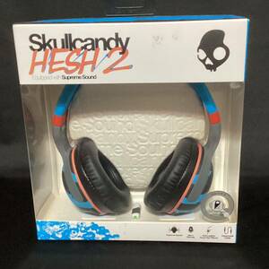 1円スタート【新品未開封】Skullcandy スカルキャンディ ヘッドホン ヘッドセット 有線 HESH2 