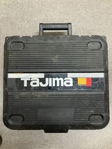 タジマ 太軸インパクト 足場200 PT-A200 バッテリー2個 充電器 セット 中古品_画像2