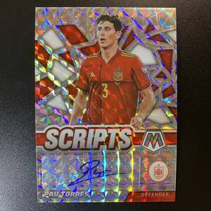 2021-22 Panini Mosaic Road To World Cup Auto Pau Torres Signature Autograph 直筆サインカード パウ・トーレス