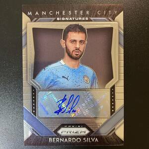 2020-21 Panini Prizm Premier League Signatures Bernardo Silva Auto Manchester City 直筆サインカード ベルナルド・シウバ