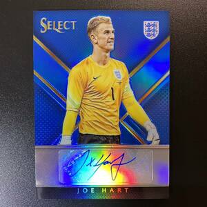 2015-16 Panini Select Orange Prizm Auto /25 Joe Hart England Manchester City SP 直筆サインカード ジョー・ハート