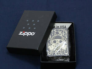 ☆新品・未使用☆　Zippo　ジッポー　スカル　ガスマスク　デザイン　49574　ライター