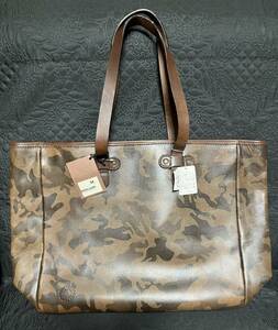  new goods rare buttero leather tote bag Buttero camouflage original leather Porter porter master-piece 