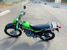 KAWASAKI スーパーシェルパ KL250G 中古車体！動画あり！書類付！全国運送可！(検 FTR TW CB223 REBEL SEROW TRICKER)◇◆_画像10