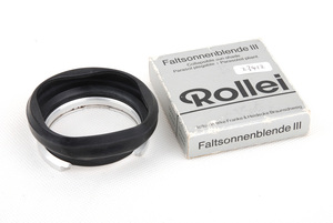 【美品】Rollei/ローライ Bay III for Rolleiflex 2.8Fに適用 ゴムフード