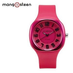  new goods Mangosteen MS-106B analogue quarts Pink Lady - Swatch wristwatch waterproof fashion 