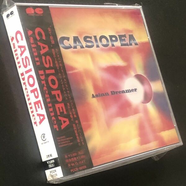 C-01★廃盤 帯付 未開封新品★2枚組ベストCD「Asian Dreamer」CASIOPEA★BEST アジアン・ドリーマー カシオペア 野呂一生 向谷実 鳴瀬喜博