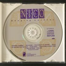 廃盤 帯付 美品★CD「ハンギング・ガーデンズ」ニコ★Nico 遺作 Hanging Gardens ヴェルヴェット・アンダーグラウンド Velvet Underground_画像6