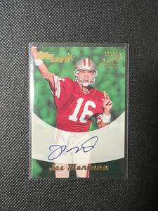 2000 Topps Stars Autographs Joe Montana 直筆サインカード