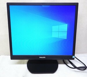 Mいま9244 訳有品 PHILIPS/フィリップス 19インチ 液晶モニター 19S4L パソコン周辺機器 映像機器 液晶ディスプレイ サブモニター