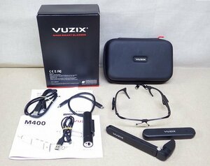 Kれま9645 VUZIX/ビュージックス 産業用 スマートグラス M400 外部バッテリー750mAh+3350mAh付 Android OS搭載 Smart Glasses