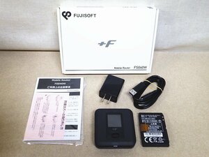 Kれま9542 富士ソフト モバイルルーター +F FS040W 通信機器 スマートフォン パソコン周辺機器 ネットワーク機器