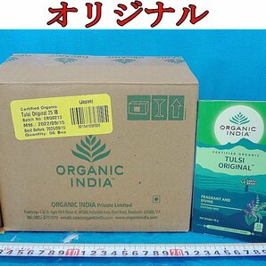 Mいな2588 ORGANIC INDIA オーガニック インディア トゥルシー ティー ORIGINAL オリジナル 25包×6箱 ハーブティー ティーバッグの画像1