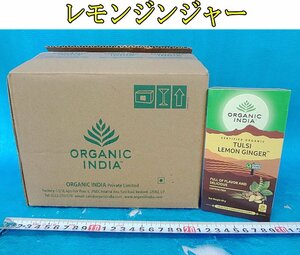 M..2489 ORGANIC INDIA organic Indy marks urusi- tea lemon Gin ja-25.×6 box herb tea tea bag 