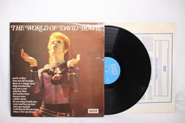 David Bowie The world of the david bowie SPA.58 UK盤